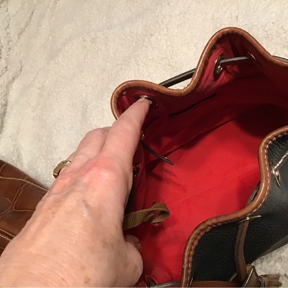 Dooney & Bourke Black Bucket Crossbody Bag - Picture 7 of 11